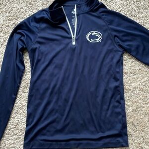 Youth medium Penn State quarter zip. 100% polyester